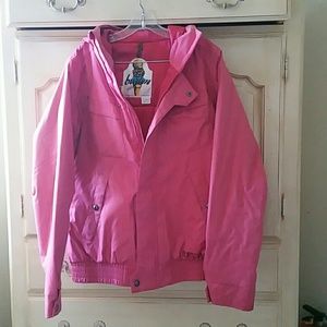 Burton l-xl pink winter ski jacket